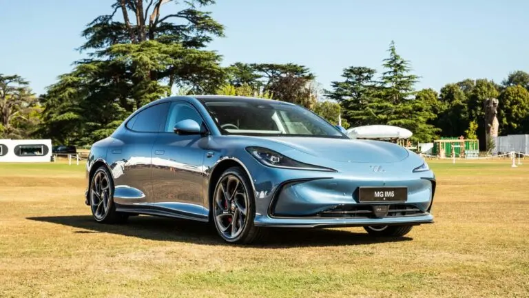 Photo of the IM5 electric saloon unveiled at the Goodwood Festival 2025