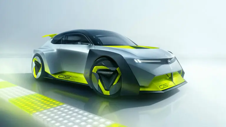 Opel Corsa GSE Vision Gran Turismo 2025, vue extérieure du concept-car électrique sportif
