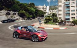 Voiture électrique QUANTiNO Twentyfive exposée à Monaco