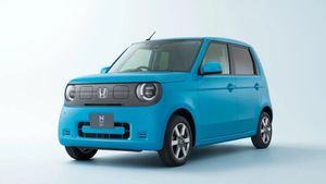 Honda N-ONE e compact Japanese electric city car front view