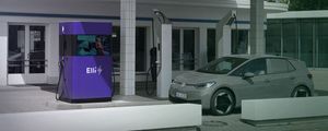 Birde Elli from Volkswagen illustrating Energy Trading as a Service for businesses and green electricity
