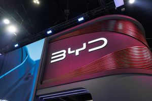 Logo du constructeur automobile chinois BYD