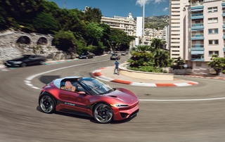 QUANTiNO Twentyfive electric car on show in Monaco