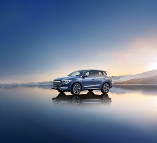 BYD SEALION 5 DM-i vue de profil, SUV hybride familial